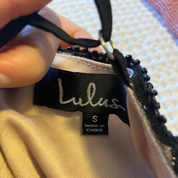 Lulu’s Black Sequin Mini Dress - Picture 5 of 7